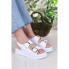 Fort 3509 Ceyn Anatomik Rahat Iki Tokalı Kadın Sandalet