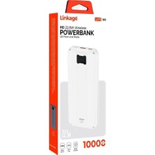 Lkp-50 10.000 Mah, 22.5W Usb-A, Dahili Type-C Kablolu, LCD Göstergeli Wireless Powerbank