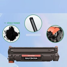 Hp 36A-CB436A Çipli Muadil Toner Hp Laserjet P1506, P1506N Yazıcılarla Uyumlu