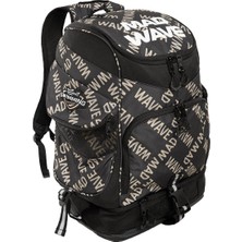 Mad Wave Sırt Çantası Mad Team Siyah Desenli 45LT