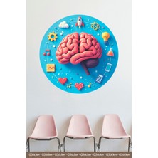 Ayza Tasarım Akıl ve Zeka Oyunları Okul Posteri Ortaokul İlkokul Anaokulu Anasınıfı Kreş Duvar Sticker Seti - 1