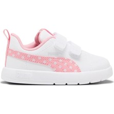 Puma Courtflex V3 Dotty V Inf Erkek Çocuk Yürüyüş Ayakkabısı Nefes Alabilir Suni Deri Kauçuk Taban-398759-05