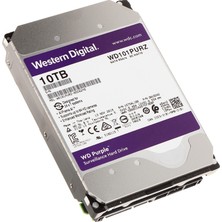 Wd Purple Pro 10TB 7200RPM 256MB Sata3 6gbit/sn WD101PURP 7/24 HDD
