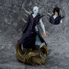 Qqtabc Beyaz Jedi Bandou Anime Bebek Modeli Masaüstü Süsleri (Yurt Dışından)