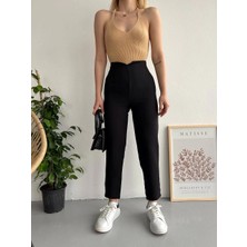 Atlas Fletolu Pantolon Siyah