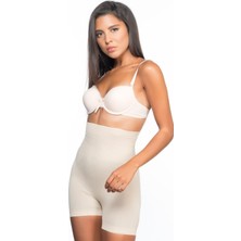 Ten Mı Emay 2075 Yüksek Bel Desenli Double Kısa Paça Korse