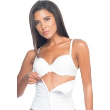 Beyaz Mı Emay 2026 Agraflı Korse