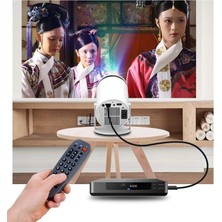 5000 Ansı Lümen Projeksiyon Cihazı - 600P Hdmı/usb Bağlantılı Gündüz Kullanım Için Ev Sinema Sistemi (Yurt Dışından)