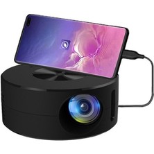 Mini Taşınabilir Projeksiyon Cihazı - Hdmı/usb Bağlantılı 100" Hd Telefon Projeksiyonu, 15 Ansı Lümen Ev Sinema (Yurt Dışından)