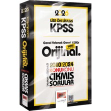 2026 Kpss Lise Ön Lisans Gygk Konu Anlatımı-Soru Bankası 5+5 Kitap-Çözümlü Konu Konu Çıkmış Sorular