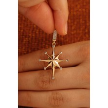 ÇGK KUYUMCULUK Kuzey Yıldızı Altın Kolye Ucu  CGKKLY137