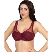 Bordo Mı Emay 172 C Pedli Dantelli Balenli Minimazer