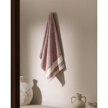 Madame Coco Brest %100 Pamuk Banyo Havlusu - Pudra - 75X150 cm