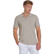 Vizon Regular Fit Polo Yaka Rayon Tişört