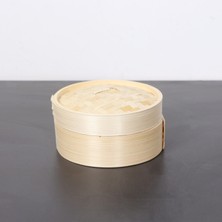 Mylamp Dim-Sum  Bambu Buharda Pişirme ve Saklama Kabı 16 cm
