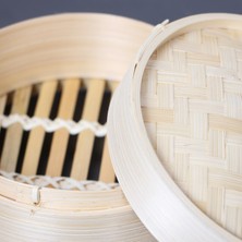 Mylamp Dim-Sum  Bambu Buharda Pişirme ve Saklama Kabı 16 cm