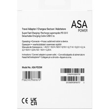 ASSA 25 WAT  Pd Şarj UCB-C ŞARJ 