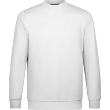Gri Regular Fit Bisiklet Yaka Sweatshirt