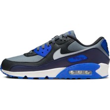 Nike Air Max 90  Leather Goretex Grey Sneaker Hakiki Deri Su Geçirmez Nefes Alan Erkek Günlük Spor Ayakkabı Gri