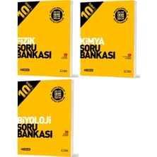 Hız Yayınları 2026 10. Sınıf Fizik + Kimya + Biyoloji Soru Bankası Seti 3 Kitap