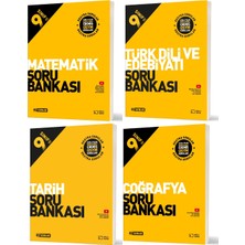 Hız Yayınları 2026 9. Sınıf Matematik + Edebiyat + Tarih + Coğrafya Soru Bankası Seti 4 Kitap