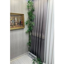 Nivemeshome Titus Gümüş FJ632145 V-5422  1/3 Sık Pileli Fon Perde Apm