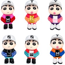 Xuxiaoran Crayon Shin-Chan El Anime Süsleri Sevimli Çizgi Film Modeli Bebekler (Yurt Dışından)