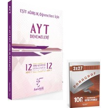 Karekök 2026 Ayt Eşit Ağırlık Öğrencileri Için Iddialısına 12LI Denemeleri+Anla Kazan Paragraf