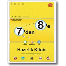 Tonguç Akademi 8. Sınıf LGS 7'den 8'e Hazırlık Seti 0'dan 8'e 4 Kitap 2021 - 2022