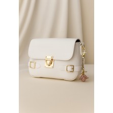 Morvé Blanche Rose Charm Kadın Çanta