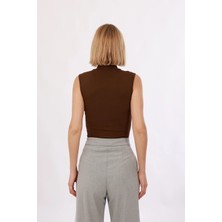 Yade Fashion Kadın Kolsuz Bluz