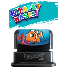 Kıyafet Kaşesi Balık Temalı Öğrenci Kaşesi / Kıyafet Etiketi / Kumaş Kıyafet Kaşesi