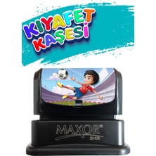 Kıyafet Kaşesi Futbol Temalı Öğrenci Kaşesi / Kıyafet Etiketi / Kumaş Kıyafet Kaşesi