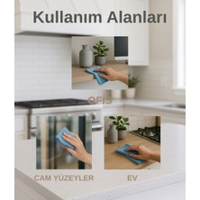 Serava 6'lı Mikrofiber Mutfak Temizlik Bezi – Yumuşak, Dayanıklı, Iz Bırakmaz (40X40)