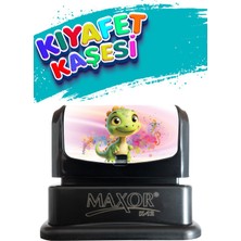 Kıyafet Kaşesi Yavru Dinazor Temalı Öğrenci Kaşesi / Kıyafet Etiketi / Kumaş Kıyafet Kaşesi