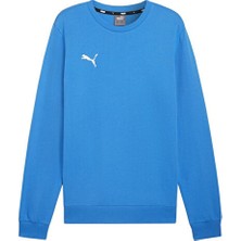 Puma Teamgoal Casuals Crew Neck S Erkek Futbol Sweatshirts 65859202 Mavi