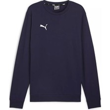 Puma Teamgoal Casuals Crew Neck S Erkek Futbol Sweatshirts 65859206 Lacivert