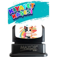 Kıyafet Kaşesi Yavru Kedi Temalı Öğrenci Kaşesi / Kıyafet Etiketi / Kumaş Kıyafet Kaşesi