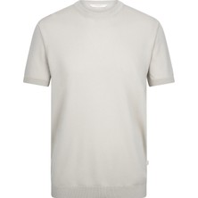 Haki Regular Fit  Bisiklet Yaka Rayon Tişört