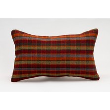Kilim Wholesale El Yapımı Kilimden Yapılmış Vintage Kırlent Kılıfı, Yün, 30X50 cm