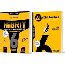 Hız Yayınları 2026 6. Sınıf Fen Bilimleri Soru + Hibrit - Konu Seti 2 Kitap