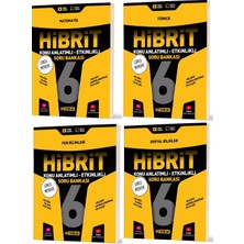 Hız Yayınları 2026 6. Sınıf Matematik Türkçe Fen Sosyal Hibrit - Konu Seti 4 Kitap