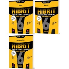 Hız 2026 6. Sınıf Türkçe + Sosyal + Ingilizce Hibrit - Konu Seti 3 Kitap