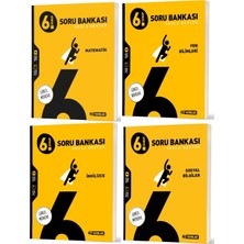 Hız Yayınları 2026 6. Sınıf Matematik Ingilizce Fen Sosyal Soru Bankası Seti 4 Kitap