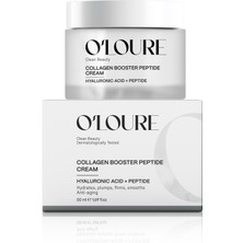 O'Loure Beauty Collagen Booster Peptide Cream Yaşlanma Karşıtı Kolajen Artırıcı Peptit Hyaluronik Asit Yüz Kremi