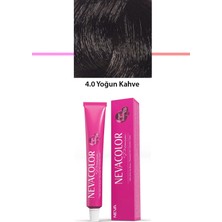 Premium 4.0 Yoğun Kahve - Kalıcı Krem Saç Boyası 50 G Tüp