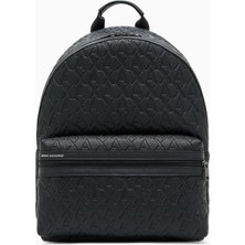 Armani Exchange Kabartmalı Logo Baskılı Ayarlanabilir Askılı Sırt Çantası Erkek SIRT ÇANTASI XM000237 AF12133 UC001