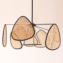 Mylamp Bulut Doğal Hazeran Avize 75 cm -  9+1