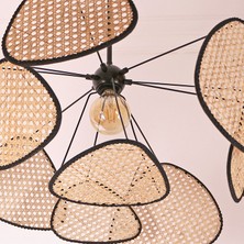Mylamp Bulut Doğal Hazeran Avize 75 cm -  9+1