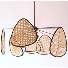 Mylamp Bulut Doğal Hazeran Avize 75 cm -  9+1